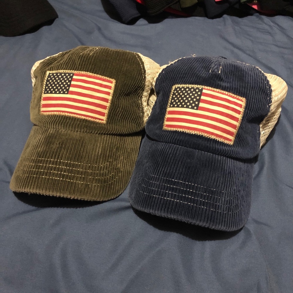 Sold!!!!!!Polo Ralph Lauren Corduroy Trucker Caps
